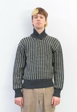 Norwegian Vintage Mens UK 40 US Jumper Pullover Sweater M