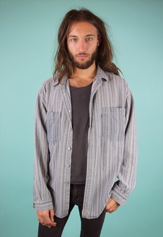 VINTAGE 90'S LEVI'S STRIPED SHIRT