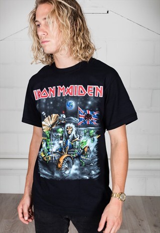 IRON MAIDEN KNEBWORTH MOONBUGGY UNISEX T-SHIRT