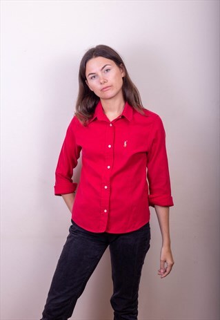 RALPH LAUREN VINTAGE RED SHIRT