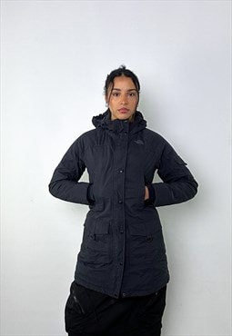Black 90s The North Face Hyvent Puffer Jacket Coat