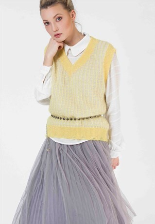 CELESTE VEST YELLOW