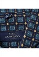 VINTAGE EB COMPANY BLUE CHECK SHIRT WOMENS