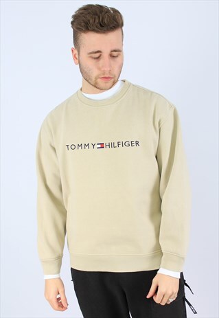 TOMMY HILFIGER BIG SPELLOUT VINTAGE SWEATSHIRT