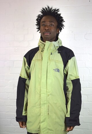 VINTAGE 90'S NORTH FACE HOODED WATERPROOF COAT
