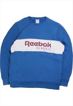 Vintage  Reebok Sweatshirt Reebok Classic Crewneck Blue