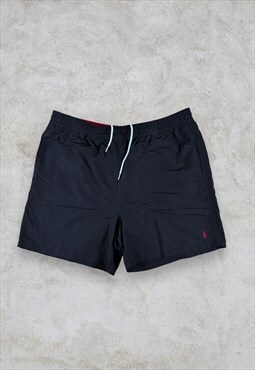 Polo Ralph Lauren Swimming Shorts Black Trunks Mens XXL