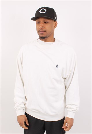 VINTAGE NAUTICA WHITE SWEATSHIRT