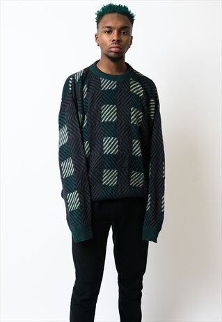 VINTAGE PATTERNED JUMPER