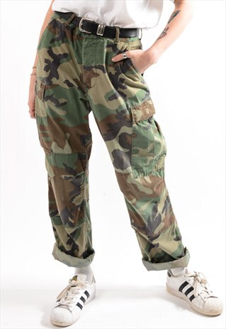 VINTAGE CAMO TROUSERS