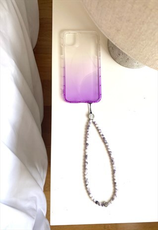 THE MOONCHILD PHONE STRAP (MADE FROM AGATE CRYSTALS)