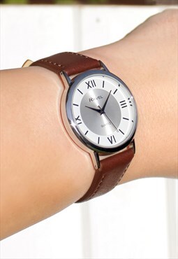 Classic Silver Numeral Watch