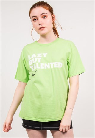 NIKE VINTAGE 90'S PALE GREEN T-SHIRT