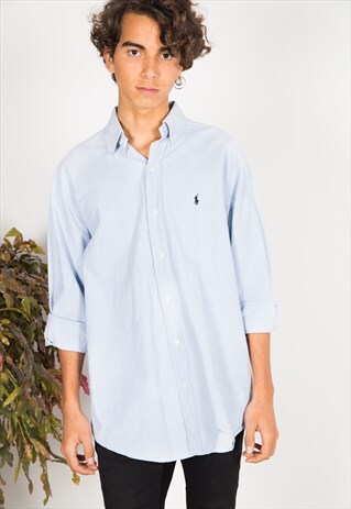 VINTAGE 80'S POLO RALPH LAUREN SHIRT / S0220