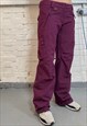 DEADSTOCK 2009 NIKE ACG STORM FIT CARGO SKI  PANT - PURPLE
