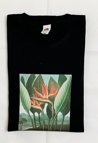 HOUSE PLANT VINTAGE CANVAS T-SHIRT THE TEMPLE OF FLORA ART