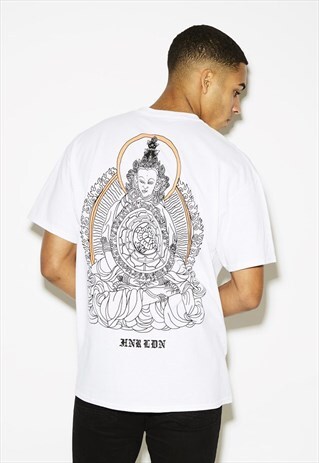 GOD OVERSIZED WHITE TEE
