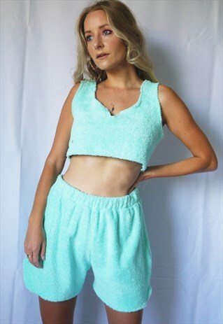 MINT TOWELLING SHORTS