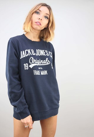 VINTAGE RETRO OVERSIZED JACK AND JONES SWEATSHIRT