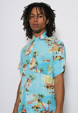 VINTAGE HAWAIIAN SHORT SLEEVE SHIRT