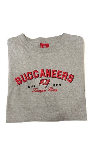 RETRO NFL TAMPA BAY BUCCANEERS EMBROIDERED SPELL OUT TOP