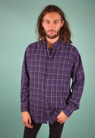 VINTAGE 90'S CHECKED SHIRT