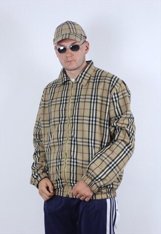 VINTAGE BURBERRY BOMBER REVERSIBLE
