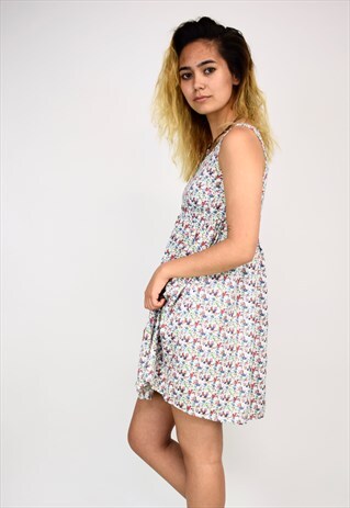 VINTAGE 90'S FLOWER DRESS