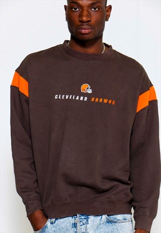 VINTAGE 90S CLEVELAND BROWNS CREWNECK