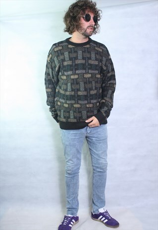VINTAGE KNIT JUMPER OVERSIZED KNIT