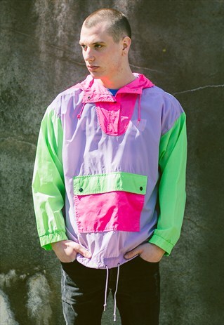 VINTAGE BOLD FESTIVAL RAIN JACKET