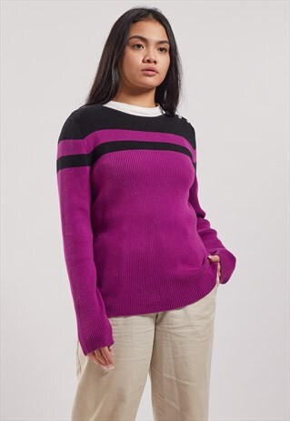 VINTAGE RALPH LAUREN RIBBED JUMPER