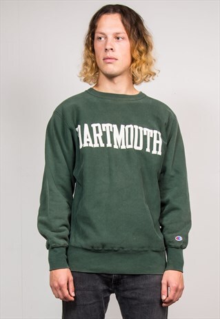 90'S VINTAGE CHAMPION REVERSE WEAVE DARTMOUTH SWEATSHIRT