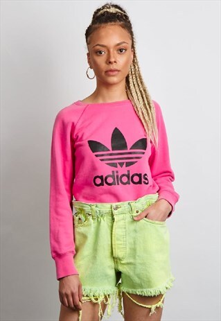 VINATGE 90'S LEVI REWORKED NEON GREEN DENIM SHORTS