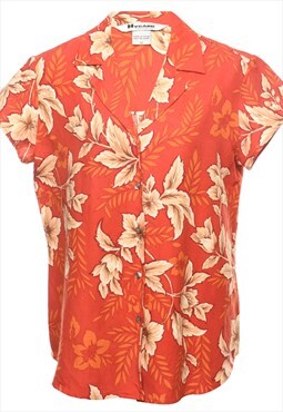 Vintage Foliage Blouse - M