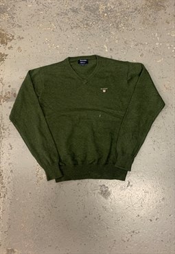 GANT Knit Jumper Green Sweater 