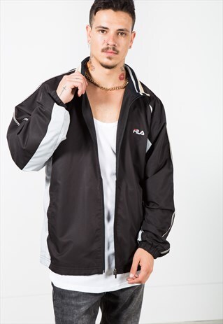 VINTAGE 80S FILA SHELL SPORT JACKET / S1356