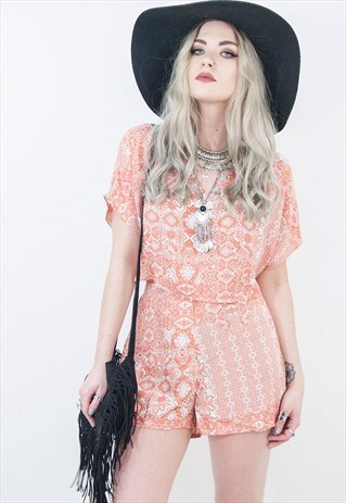BALI BATIK CORAL TEE