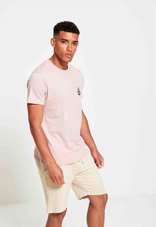 GENTLEMAN LOGO PRINTED CREW NECK T-SHIRT
