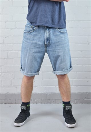 VINTAGE LEVI'S LIGHT BLUE RELAXED FIT DENIM SHORTS