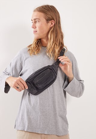 VINTAGE LEATHER FESTIVAL BUM BAG