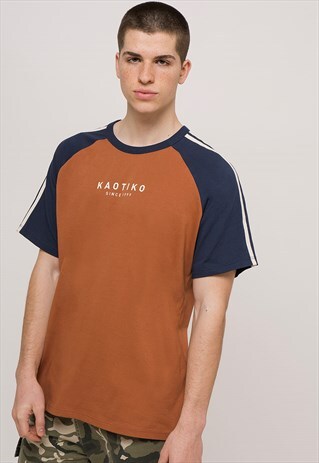 "JASPER" T-SHIRT IN TERRACOTA