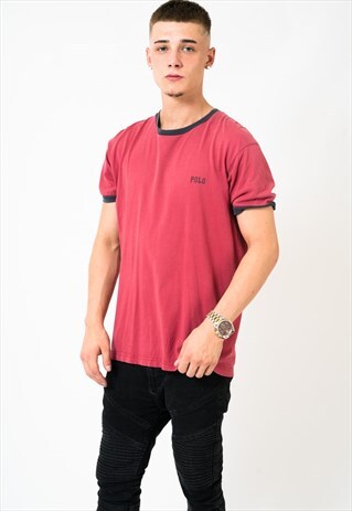 POLO RALPH LAUREN RED T-SHIRT