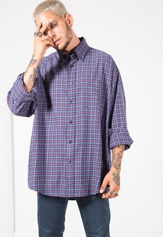 VINTAGE 80S TOMMY HILFIGER SHIRT/ S1444