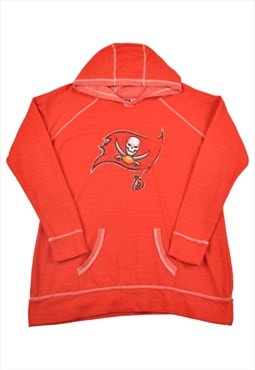 Tampa Bay Buccaneers Hoodie Sweatshirt Red Ladies XXL