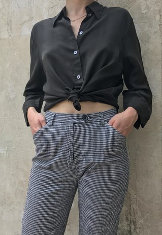 90S BLACK CUPRO SHIRT