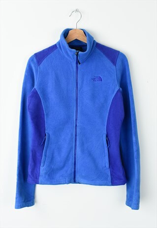 VINTAGE THE NORTH FACE FLEECE JACKET: BLUE / PURPLE