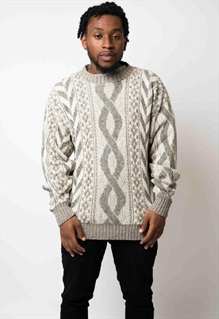 VINTAGE PATTERNED JUMPER