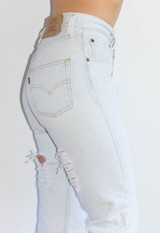 80'S HIGH WAISTED PERFECT LEVI'S STONEWASH JEANS