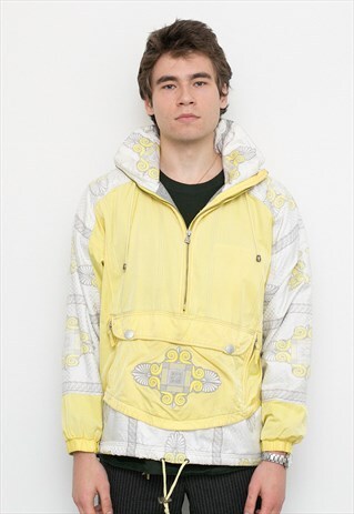 YELLOW KILLTEC WINDBREAKER JACKET
